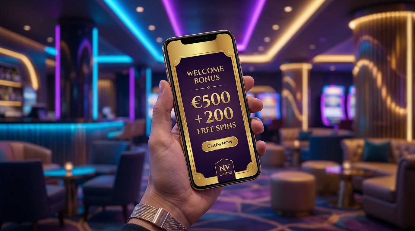 Anmeldeformular auf Laptop und Smartphone - NV Casino Registrierungsschritte